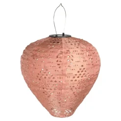 Merkloos Hioshop Arna lantaarn oplaadbaar roze New