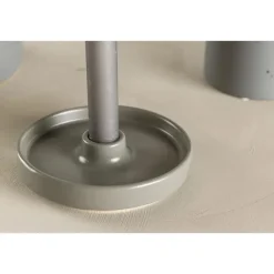 Merkloos Hioshop Bette kandelaar grijs New