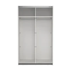 Hioshop Como schuifdeurkast 2 deuren 120x200cm wit Best