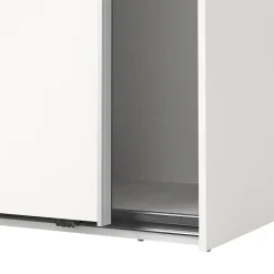 Hioshop Como schuifdeurkast 2 deuren 120x200cm wit Best