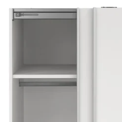 Hioshop Como schuifdeurkast 2 deuren 120x200cm wit Best