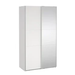 Hioshop Como schuifdeurkast 2 deuren 120x220cm wit New