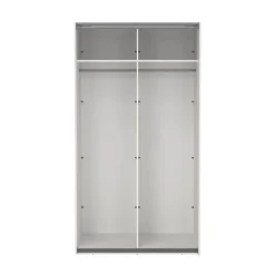 Hioshop Como schuifdeurkast 2 deuren 120x220cm wit New