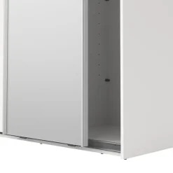 Hioshop Como schuifdeurkast 2 deuren 120x220cm wit New