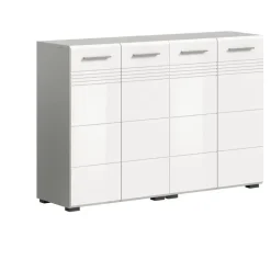 Merkloos Hioshop Copa badkamer C7 wit hoogglans- lichtgrijs Hot