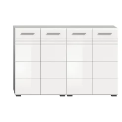 Merkloos Hioshop Copa badkamer C7 wit hoogglans- lichtgrijs Hot