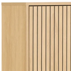 Hioshop Dylan schoenenkast 3 lades natuur Online