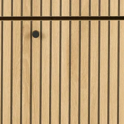 Hioshop Dylan schoenenkast 3 lades natuur Online