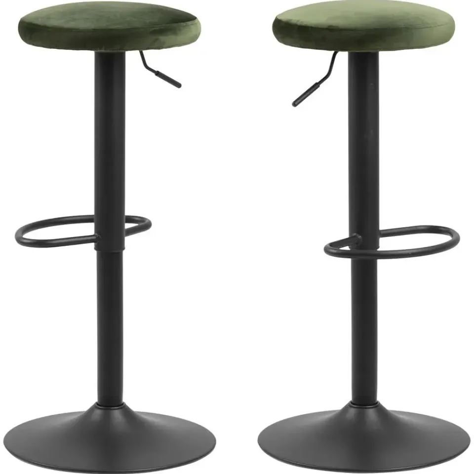 Hioshop Finurly barstoel groen New