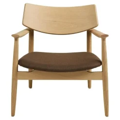 Merkloos Hioshop Gina fauteuil eik- bruin