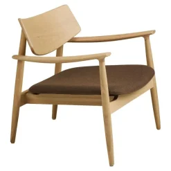 Merkloos Hioshop Gina fauteuil eik- bruin