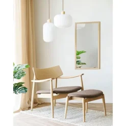 Merkloos Hioshop Gina fauteuil eik- bruin