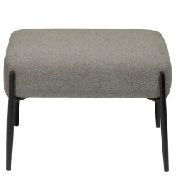 Merkloos Hioshop Glam Dan-Form poef bouclé lichtbruin New