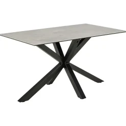Hioshop Heaven eetkamertafel 80x135cm grijs Clearance