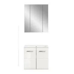 Merkloos Hioshop Ice badkamer I63 wit hoogglans- wit New