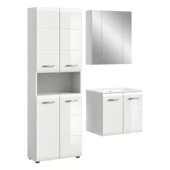 Merkloos Hioshop Ice badkamer I61 wit hoogglans- wit New