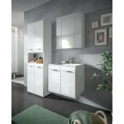 Merkloos Hioshop Ice badkamer I61 wit hoogglans- wit New