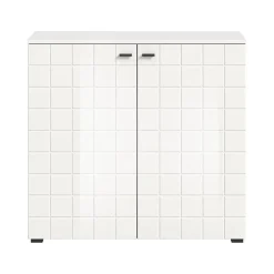 Hioshop Monte dressoir 2 deuren wit hoogglans Online