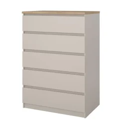 Merkloos Hioshop Naia ladekast 5 lades eikdecor Best