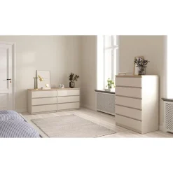 Merkloos Hioshop Naia ladekast 5 lades eikdecor Best