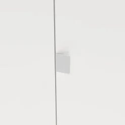 Hioshop Next kledingkast 4 deuren 2 lades 197x200cm wit Outlet