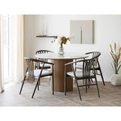 Merkloos Hioshop Nia wandplank bruin Outlet