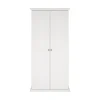 Hioshop North kledingkast 2 deuren wit Online