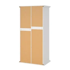 Hioshop North kledingkast 2 deuren wit Online