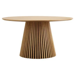 Hioshop Osaka eetkamertafel Ø140cm eik Sale