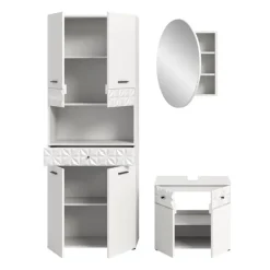 Merkloos Hioshop Prisma badkamer P3 wit