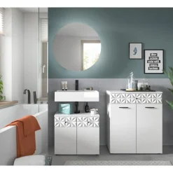 Merkloos Hioshop Prisma badkamer P8 wit