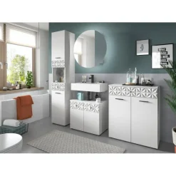 Merkloos Hioshop Prisma badkamer P8 wit