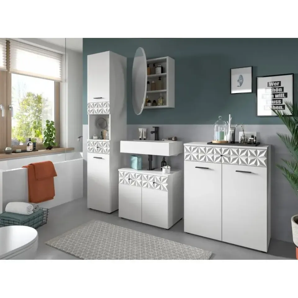 Merkloos Hioshop Prisma badkamer P4 wit Online