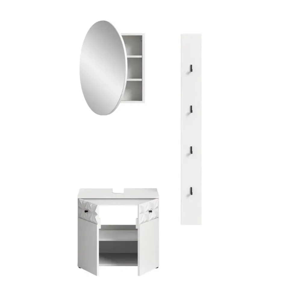 Merkloos Hioshop Prisma badkamer P5 wit Discount