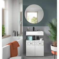 Merkloos Hioshop Prisma badkamer P6 wit New