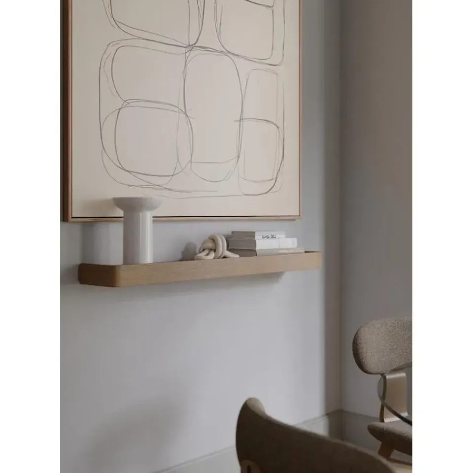 Merkloos Hioshop Protopia Dan-Form wandplank fineer eik New