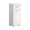 Merkloos Hioshop Scout badkamerkast 1 deur- 1 lade wit hoogglans- wit Hot
