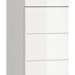 Merkloos Hioshop Scout badkamerkast 1 deur- 1 lade wit hoogglans- wit Hot