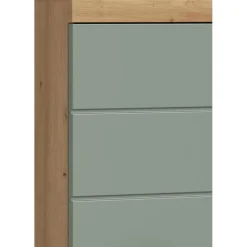 Merkloos Hioshop Scout badkamerkast 1 deur- 1 lade salvie decor- eiken decor Outlet