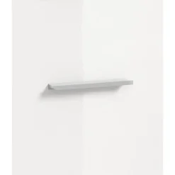 Merkloos Hioshop Scout badkamerkast 2 deuren- 1 lade wit hoogglans- wit Online