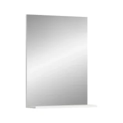 Merkloos Hioshop Scout spiegel bad 1 deur- 1 plank wit hoogglans- wit Clearance