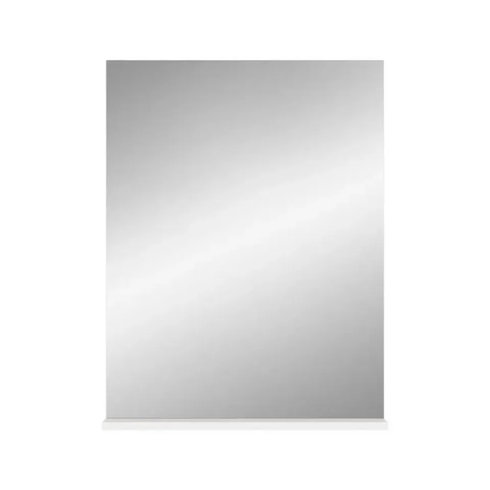 Merkloos Hioshop Scout spiegel bad 1 deur- 1 plank wit hoogglans- wit Clearance