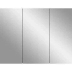 Merkloos Hioshop Soft spiegelkast 3 spiegeldeuren grijs Nachbildung Online