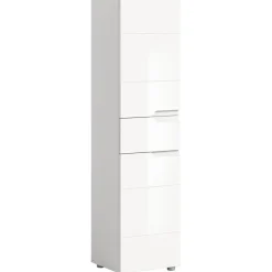 Merkloos Hioshop Solero badkamerkast 2 deuren- 1 lade wit hoogglans- wit New
