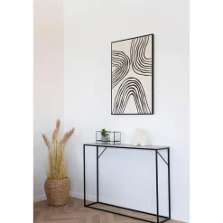 Hioshop Vita sidetable 1 plank travertin decor Best