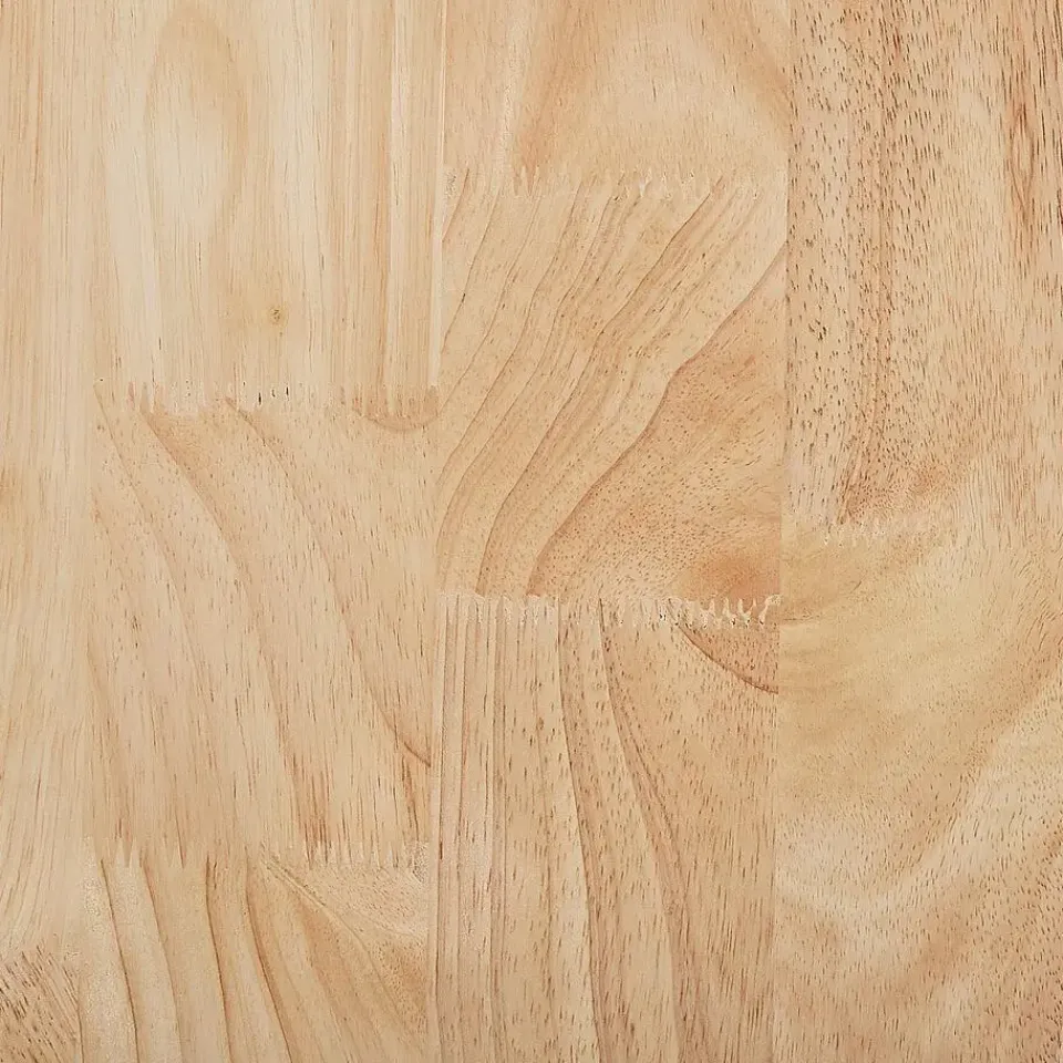 Beliani HIUMA - Keukentrolley - Zwart - Rubberhout