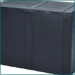 HIXA Opbergbox 240L -Zwart Hot