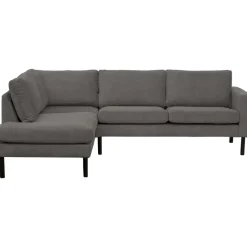 Leen Bakker Hoekbank Collin links - antraciet Clearance