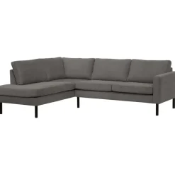 Leen Bakker Hoekbank Collin links - antraciet Clearance