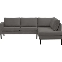 Leen Bakker Hoekbank Collin rechts - antraciet New